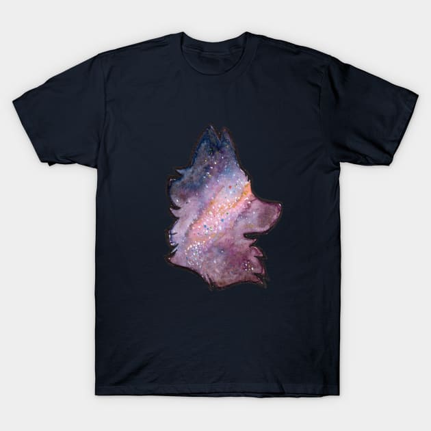 Galaxy Fox T-Shirt by Temrin